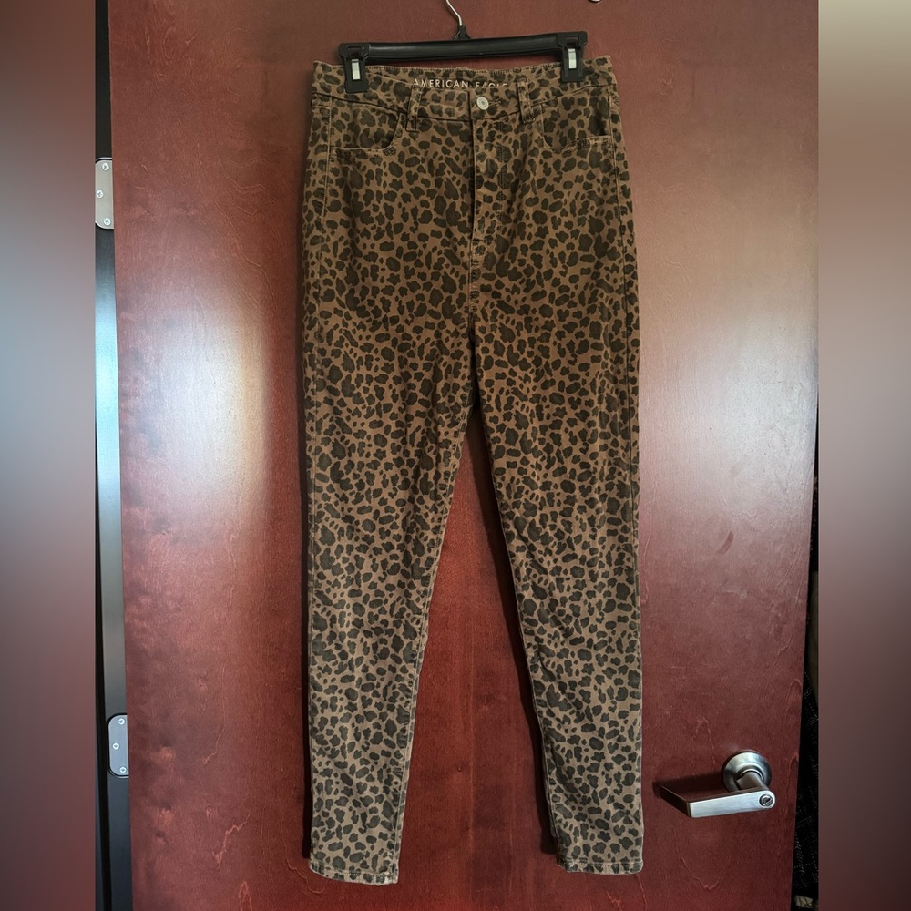 Leopard Print Woman’s Pants